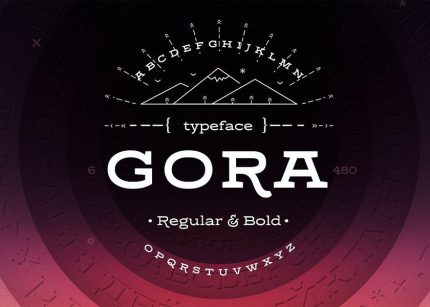 Gora Premium Font Face