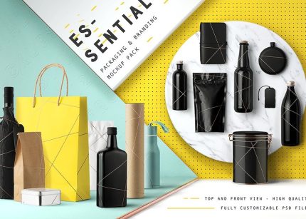 Packaging & Branding Mock